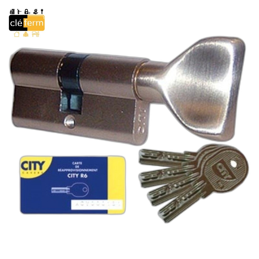 CYL CITY CAVERS 30X10 NICK - 3 CLES SUR N°