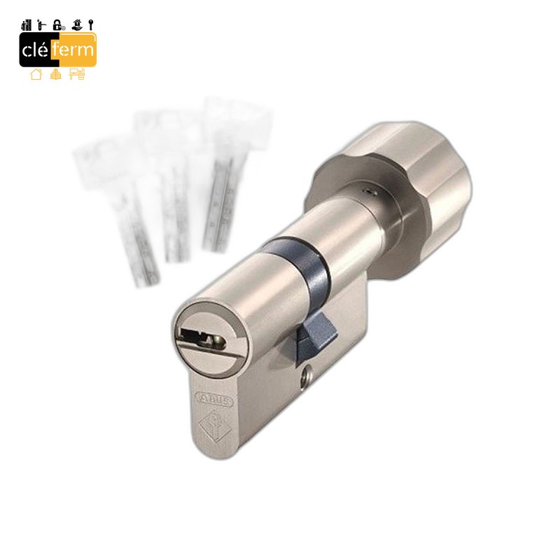 CYL. EURO. BRAVUS 30X30 BOUTON SUR PG/PP - 3 CLES