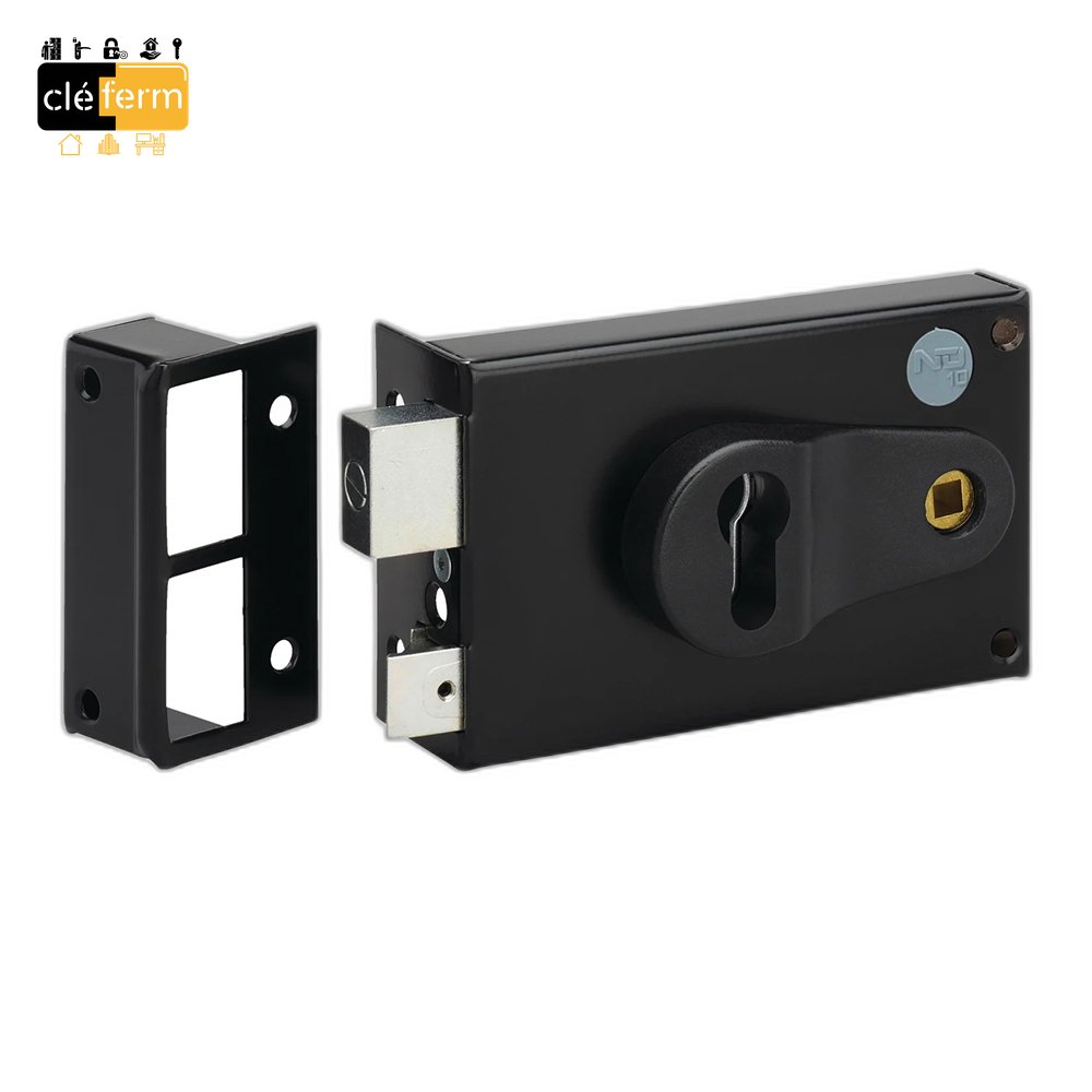 SERRURE EN APPLIQUE ND10 HORIZ.TIRAGE CE-144X88
