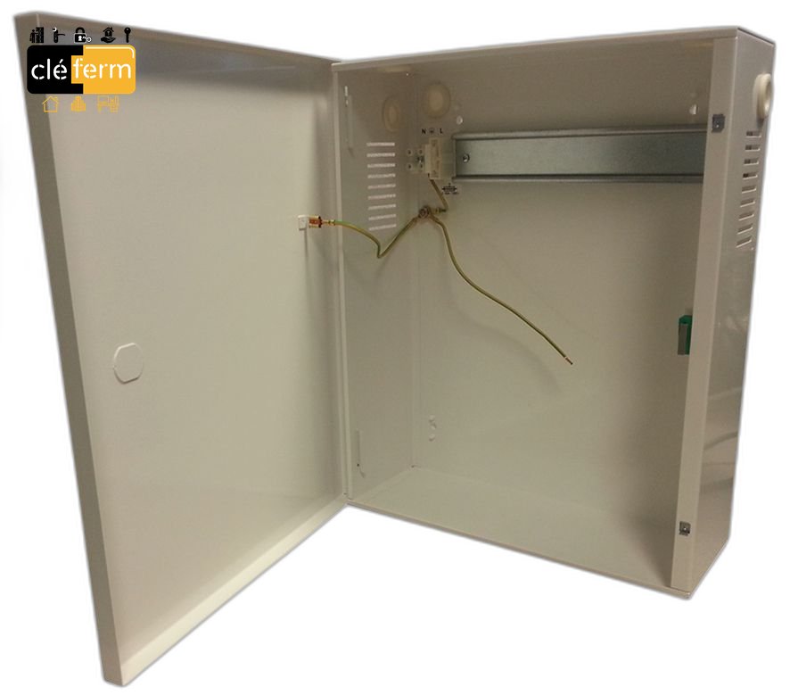 COFFRET METALIQUE 3 RAIL DIN (BT350)