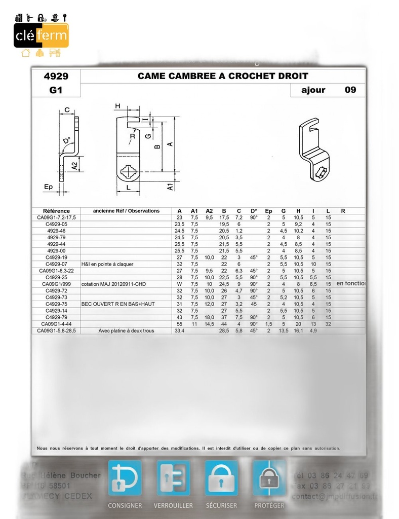 EST VENU. 4929-F8 L23 EMB CROIX