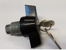 BOUT. VERROU BAT. 1247-2 L19.2