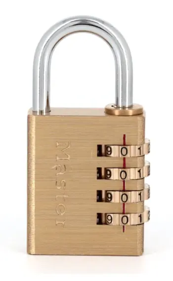 CADENAS COMBINAISONS 4 CHIFFRES 38MM