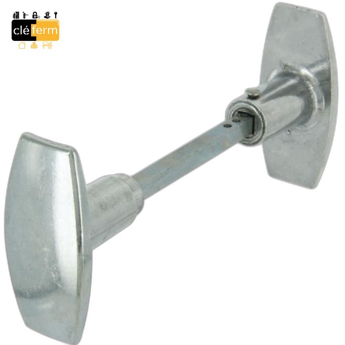 BOUTON DOUB CHR CARRE 7MM 2P