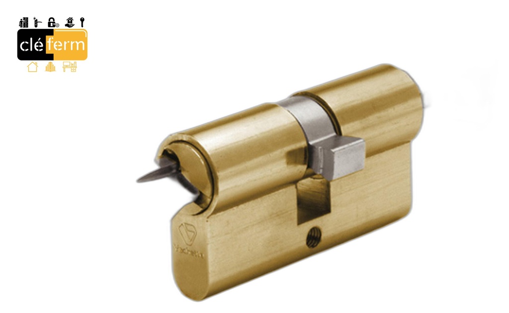 CYL.EURO. VACHETTE 30X80 DE - 3 CLES