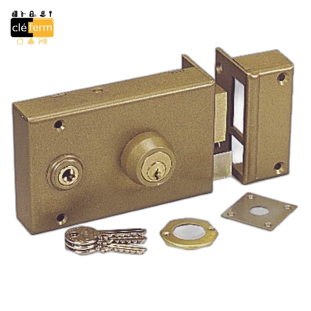 SERRURE EN APPLIQUE HORIZONTALE FOUILLOT