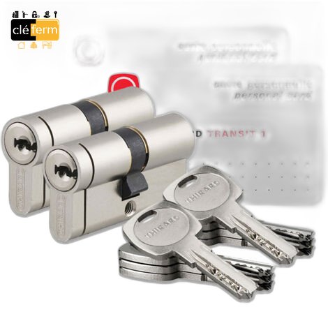 CYLINDRE EURO 30X30 DBLE ENTRE