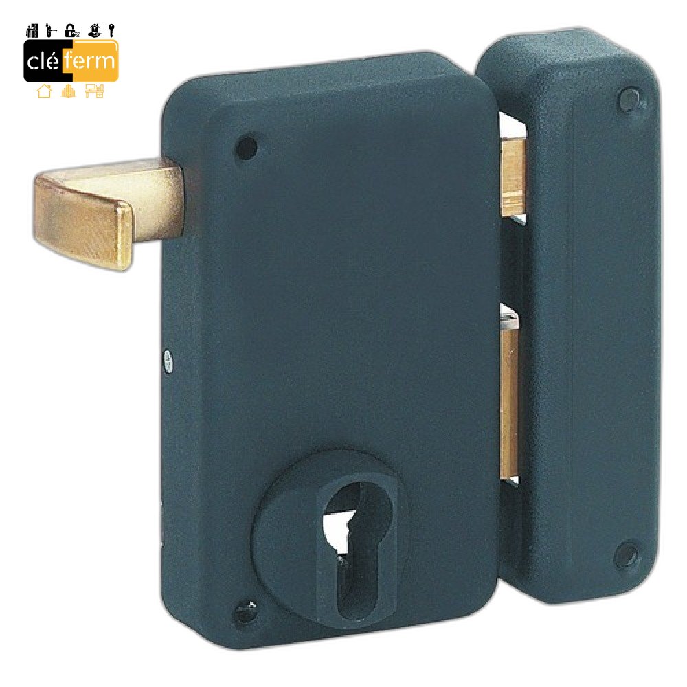 SERRURE EN APPLIQUE VERTICALE TIRAGE C60