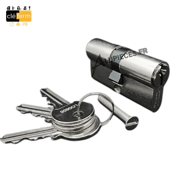 CYLINDRE EUROPEEN D6 30X30 DE - 3 CLES