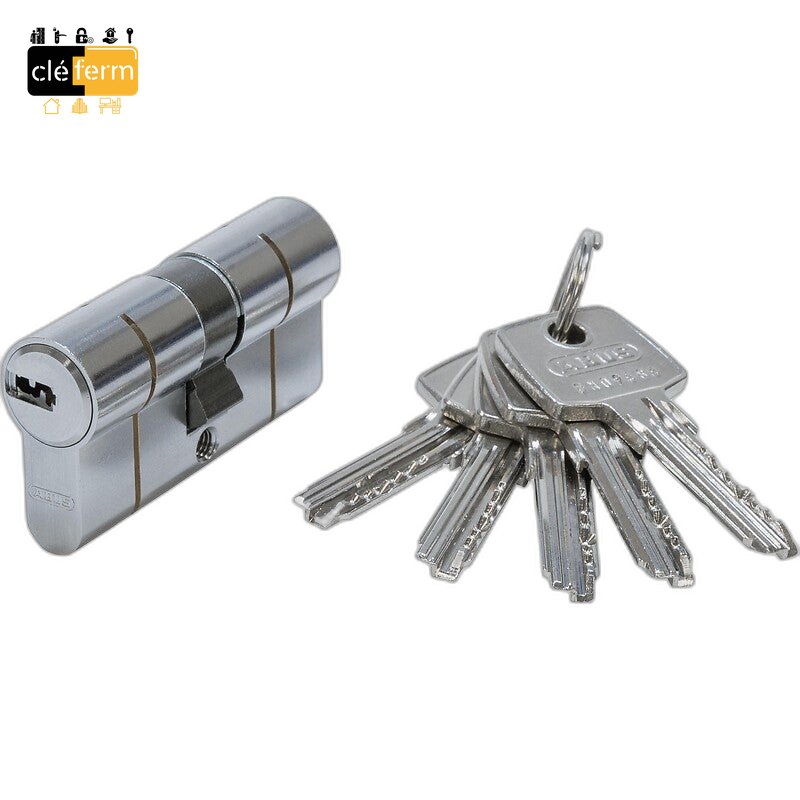 CYLINDRE EUROPEEN D6 40X40 DE - 5 CLES