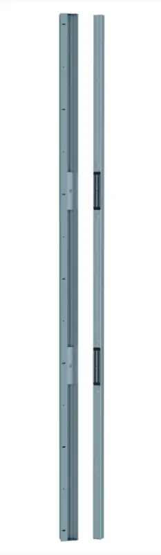 BANDEAU ALU 2500mm 2 VENTOUSES