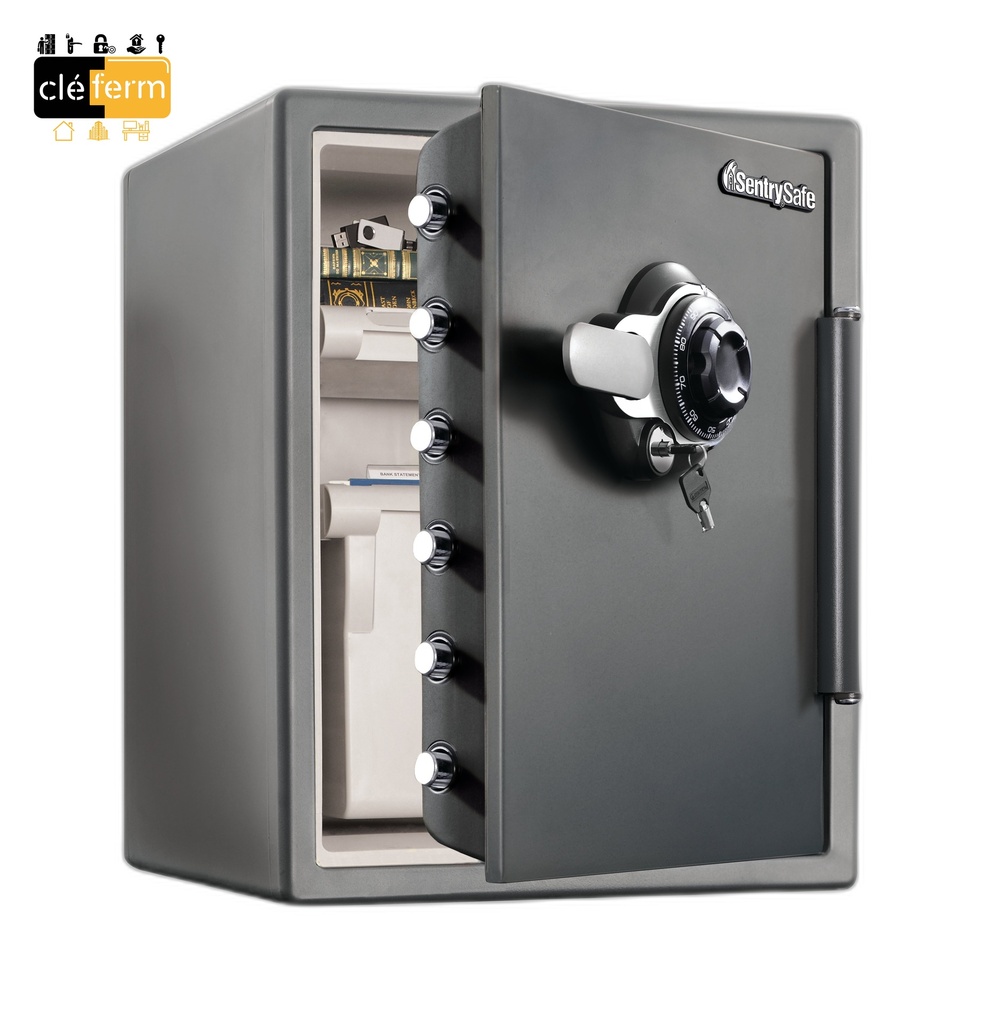 COFFRE FORT SENTRY COMBI/CLE-24 L