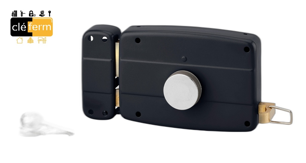 VERROU A BOUTON AXE 70 mm