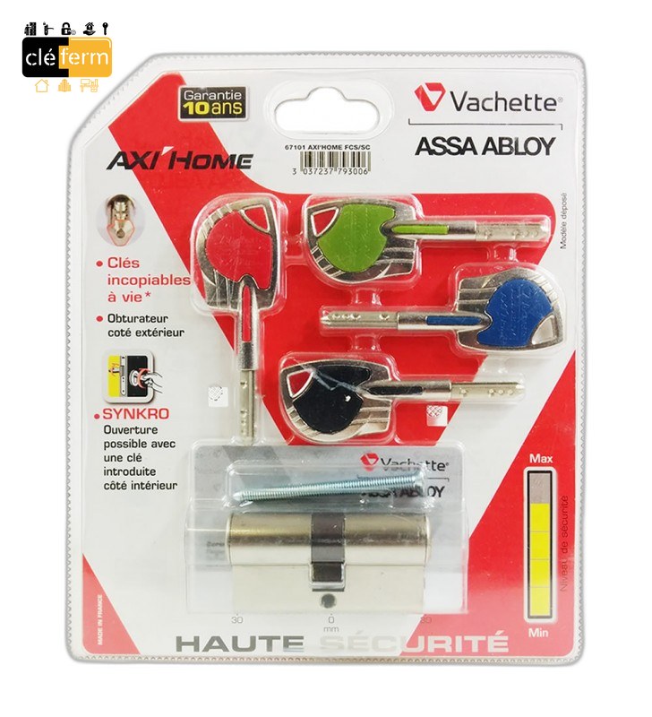 CYL.EURO. AXIHOME 30X30 BOUTON