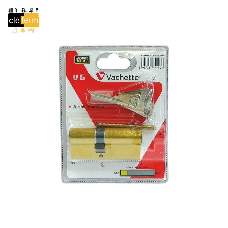 CYL.EURO.V5 30X40 BOUTON LAITO