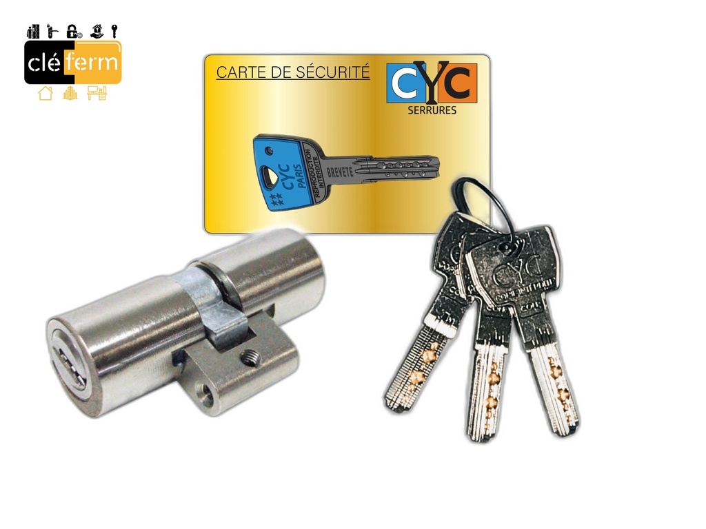 KEYLEX SS CYL.AVEC KIT PAP JPM