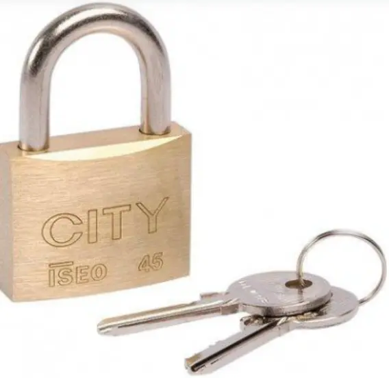 CADENAS LAITON ANSE ACIER 30mm