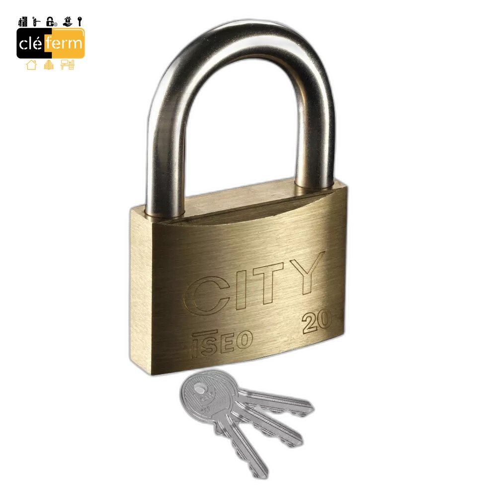 CADENAS LAITON ANSE ACIER 30mm