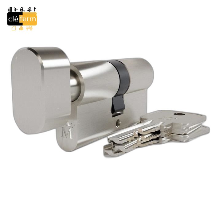 CYL.EURO. BKS37 31X35 BOUTON-3 CLES