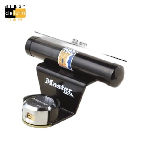 KIT POUR PORTE DE GARAGE AVEC CADENAS ACIER CEMENTE