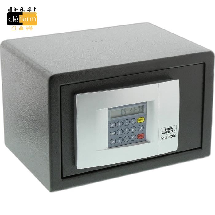 COFFRE HÔTEL SERRURE ELECTRO.-FERM/OUV MOTORISE - 220X430X350 - 13Kg