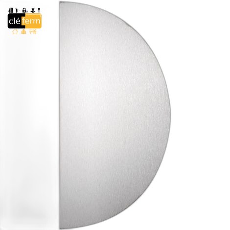 PLAQUE DE RECOUVREMENT DEMI-LUNE 300X150 ALU