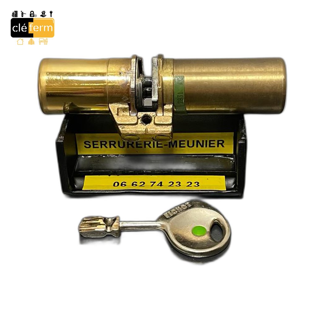 JEU DE CYLINDRES FICHET 787 CHROME - 4 CLES