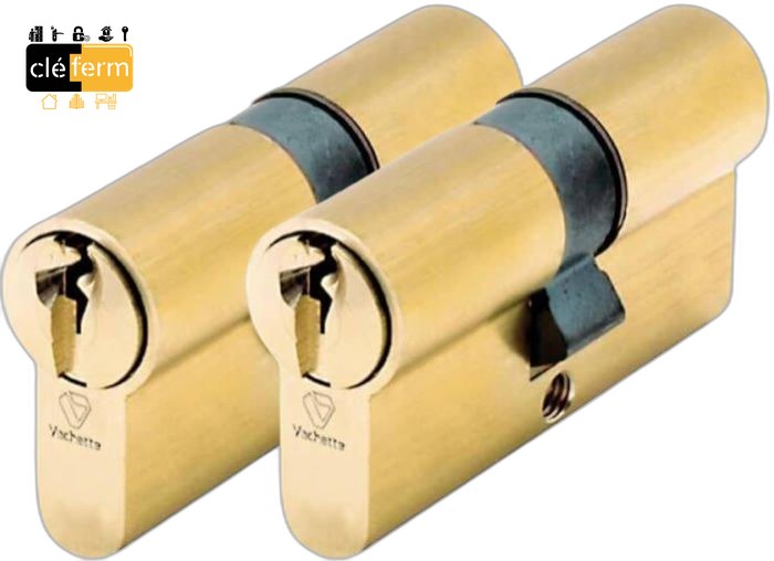 CYL.EURO. V5  30X30 DE LAITON SUR PG-3 CLES