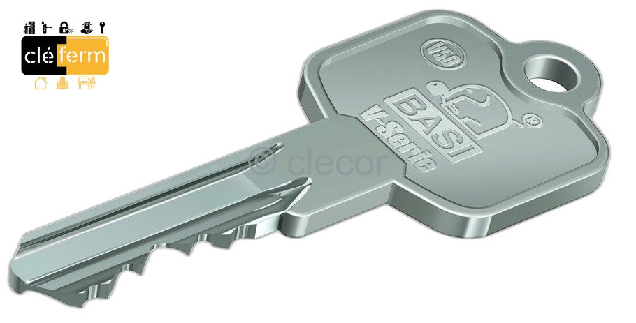CLE PLATE SURETE AU MODELE - PAR 50
