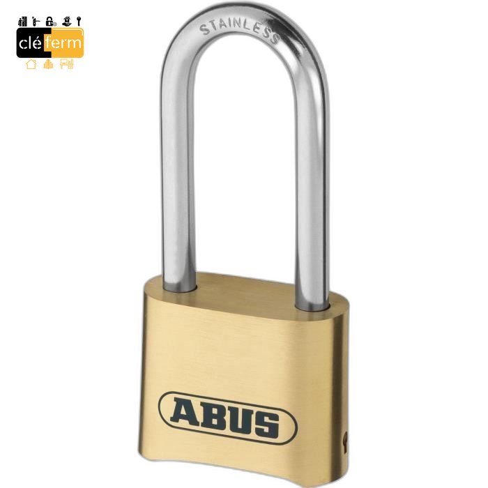 CADENAS COMBINAISON 4 CHIFFRES 53 mm ANSE 63mm