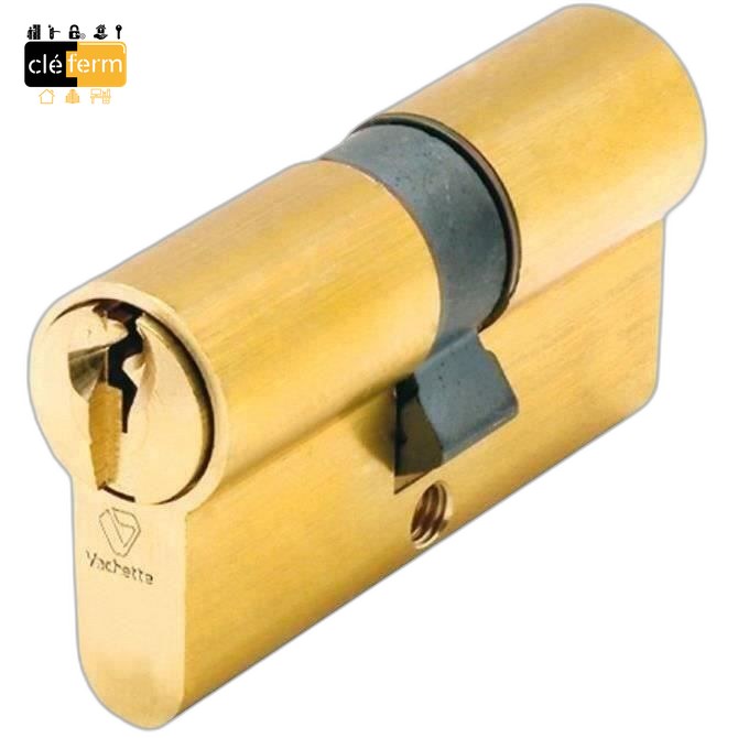 CYL.EURO.VACHETTE 5G 30X30 DE LAITON  SUR N° - 3 CLES