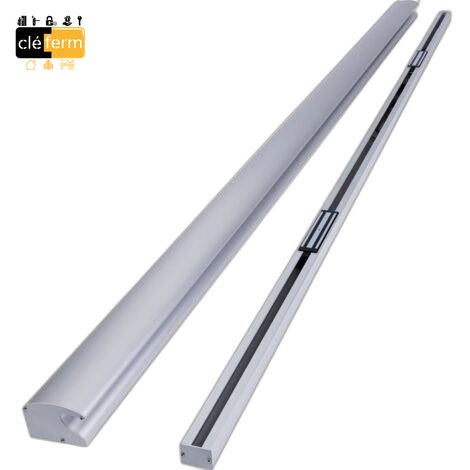 BANDEAU 2 VENTOUSES DAS L:600 MM 300 KG 12/24/48 V ARGENT