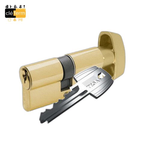CYL.EURO. TESA TE5 30X30 DE LAITON  SUR PG - 3 CLES