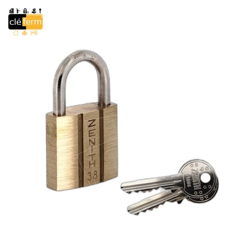 CADENAS ZENITH 38 ANSE ACIER 2 CLES