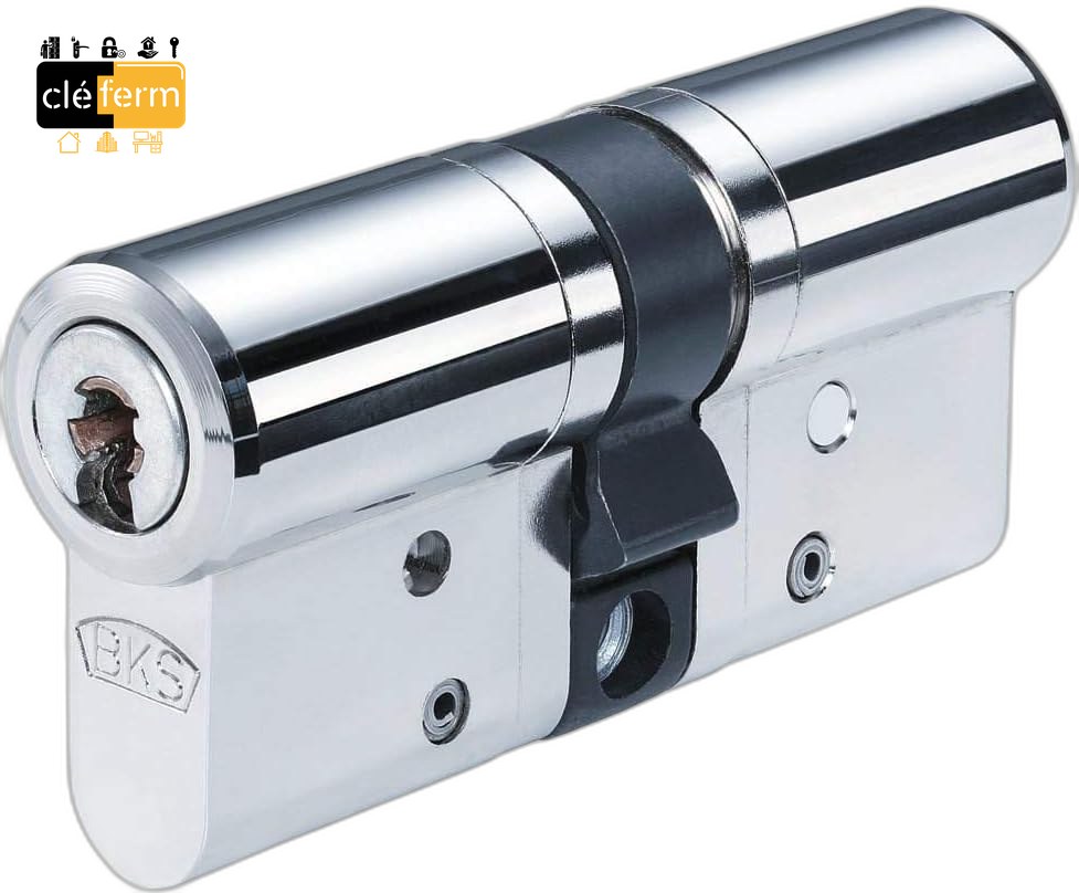 CYL.EURO. BKS JANUS 35X35 BOUTON SUR PG/PP - 3 CLES