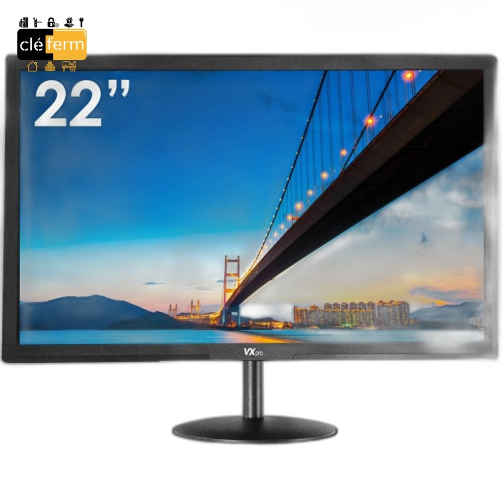 MONITEUR LED 22" FULL HD SORTIE VGA/HDMI