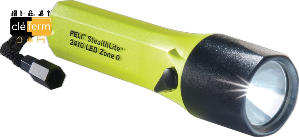 LAMPE TORCHE PELI STEALTHLITE 2410Z0 LED YW