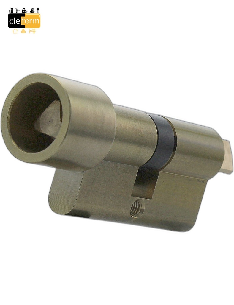 CYLINDRE EURO 30X130 CLE + TRIANGLE 14