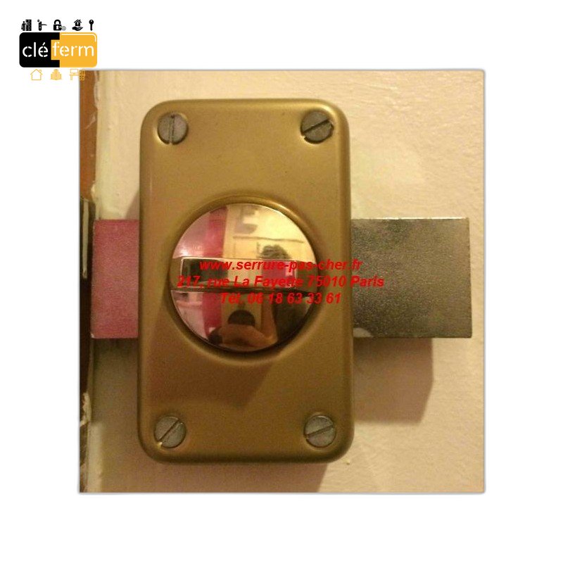 VERROU A BOUTON KESO 4000S 45mm SUR PG/PP