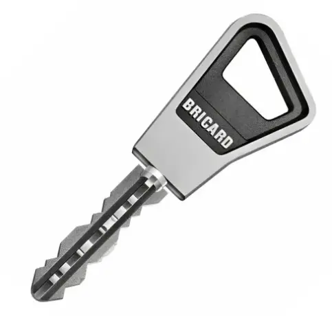 CLE PASSE BRICARD SURPERSURETE SANS BILLE AU N°