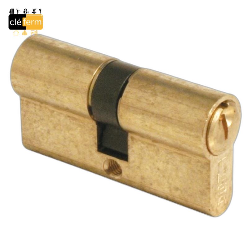 CYLINDRE EURO TE5 NICKELE 10 X 30 - 3 CLES AU N°