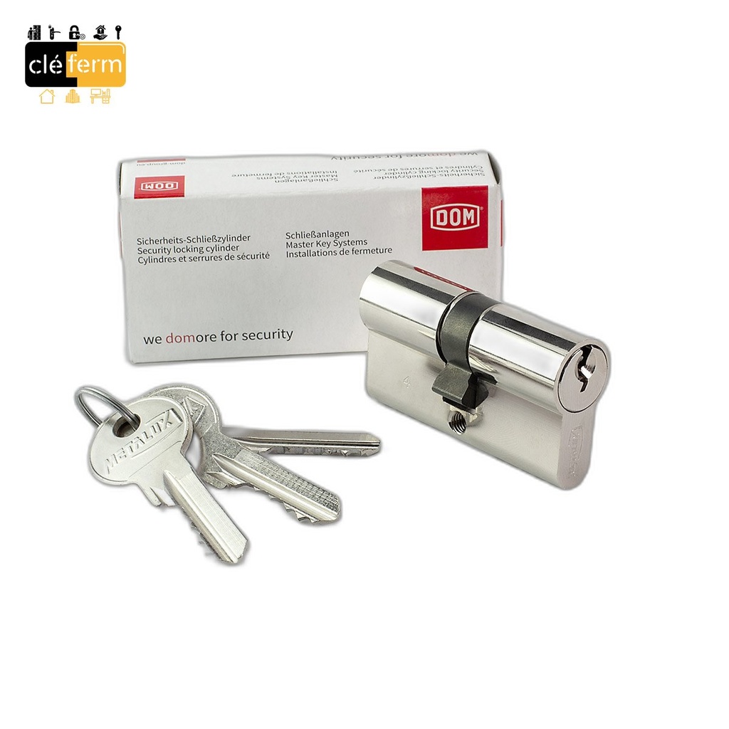 CYLINDRE EUROPEEN METALUX DIM : 30 X 30 DE AU N° 