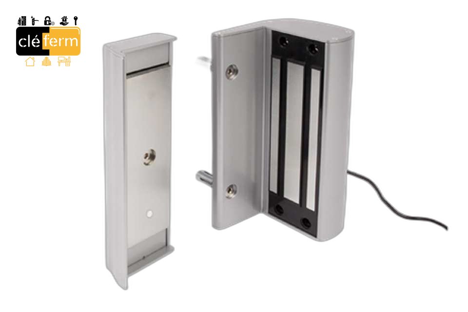 VENTOUSE ELECTRO AVEC POIGNEES 250 KG GRIS ALU
