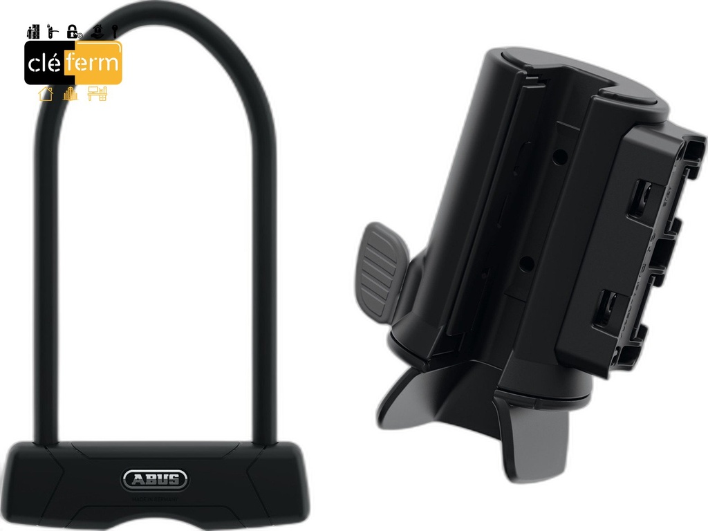 ANTIVOL U LARGE L.230/18 - DIAM 18 -SRA 2 CLES