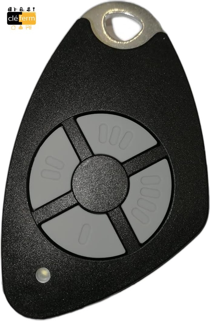 TELECOMMANDE BI-TECH 4 CANAUX NOIR INTRATONE