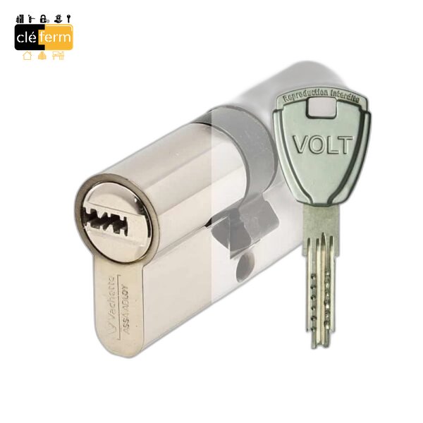 CYLINDRE VOLT 45 X 45 DOUBLE ENTREE AVEC 3 CLES + CARTE DE PROPRIETE