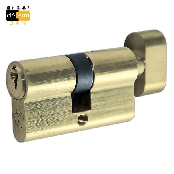 CYL.EURO.BKS50 70X30 BOUTON  PROFIL PROTEGE