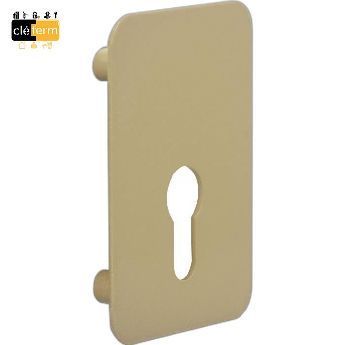 CONTRE PLAQUE POUR VERROU PROFIL EUROPEEN