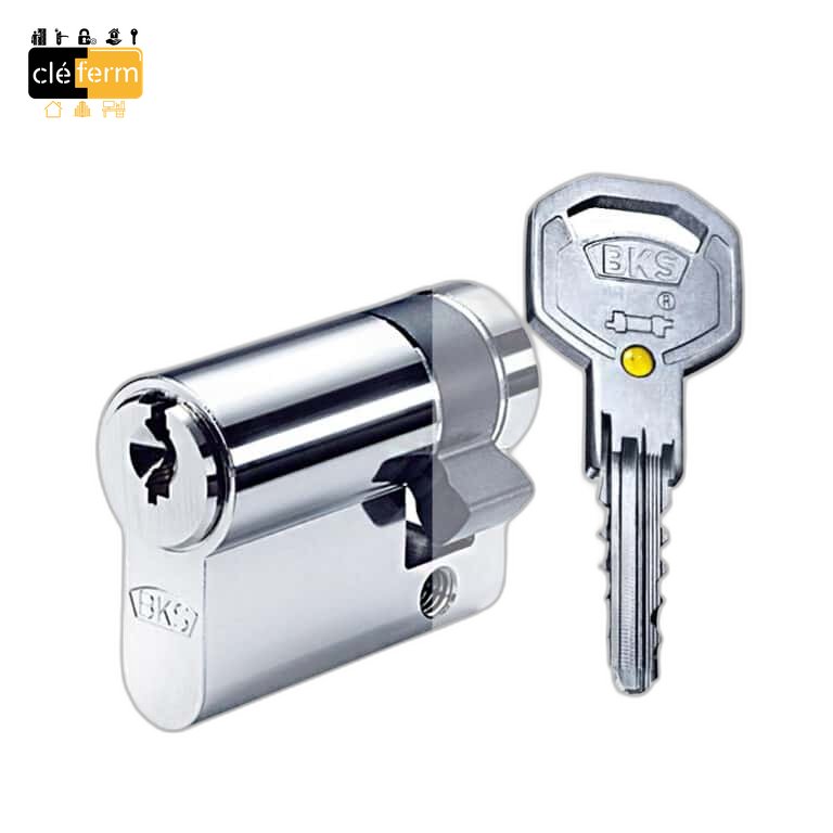 DEMI-CYL.EURO. BKS 10X60 BOUTON