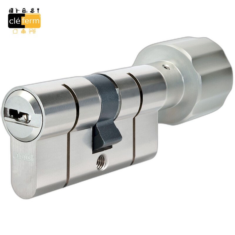 CYL.EURO. Z14 26X26 BOUTON - 3 CLES